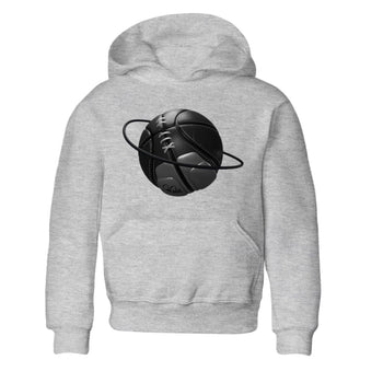 12s Black Wolf Grey shirts to match jordans Basketball Planet sneaker match tees Air Jordan 12 Barons match shoes to clothes SNRT Sneaker Tees Youth Baby Heather Grey 2 tee