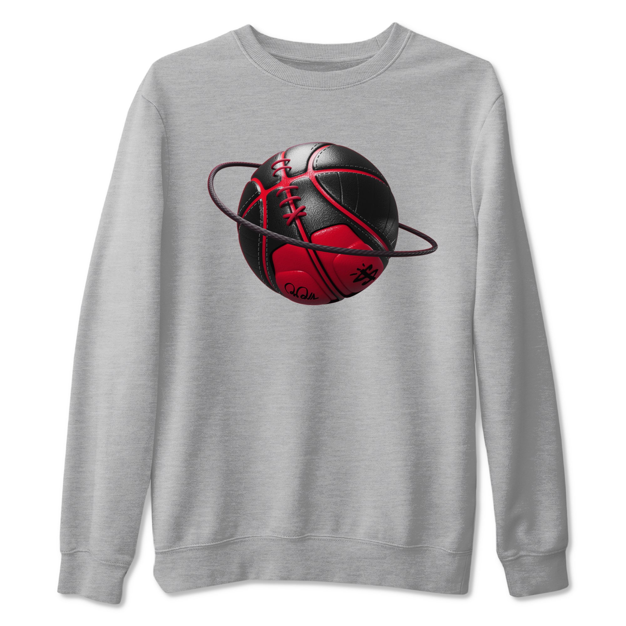 12s Flu Game shirts to match jordans Basketball Planet sneaker match tees Air Jordan 12 Retro Flu Game match shoes to clothes SNRT Sneaker Tees unisex cotton Heather Grey 2 shirts