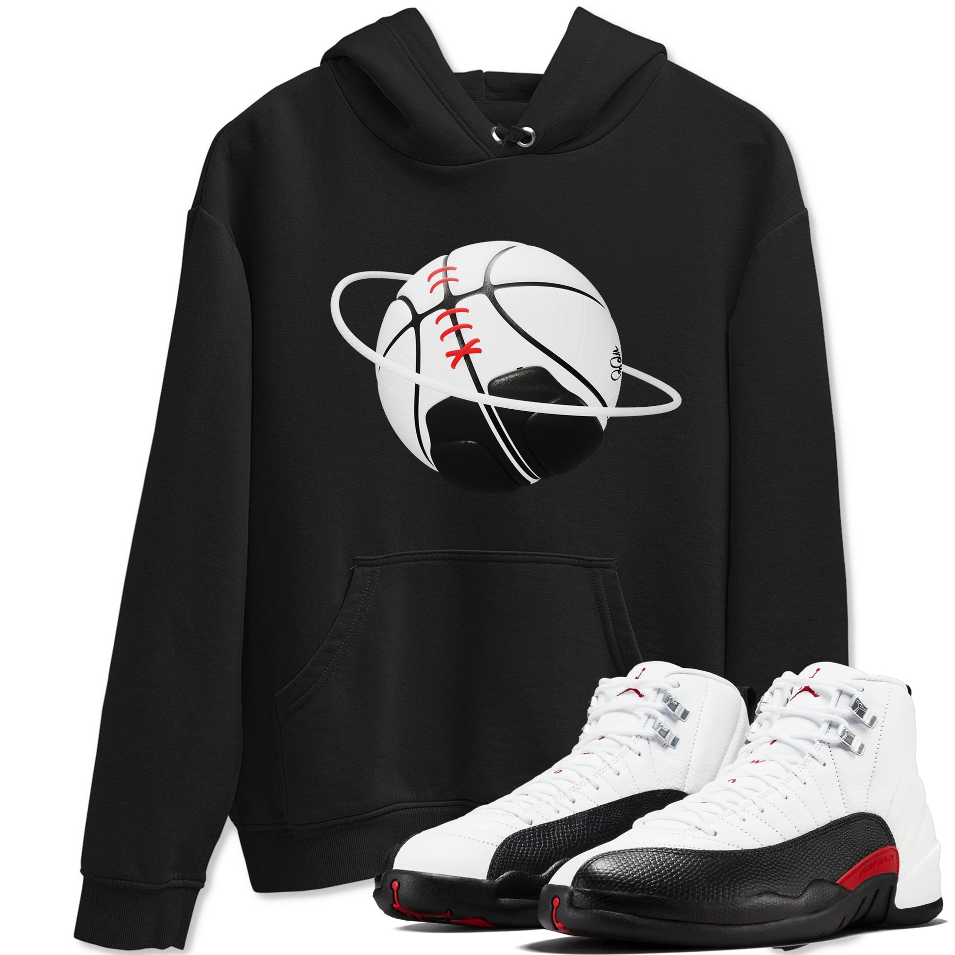 12s Taxi Flip shirts to match jordans Basketball Planet sneaker match tees Air Jordan 12 Taxi Flip SNRT Sneaker Tees streetwear brand Black 1 unisex cotton tee