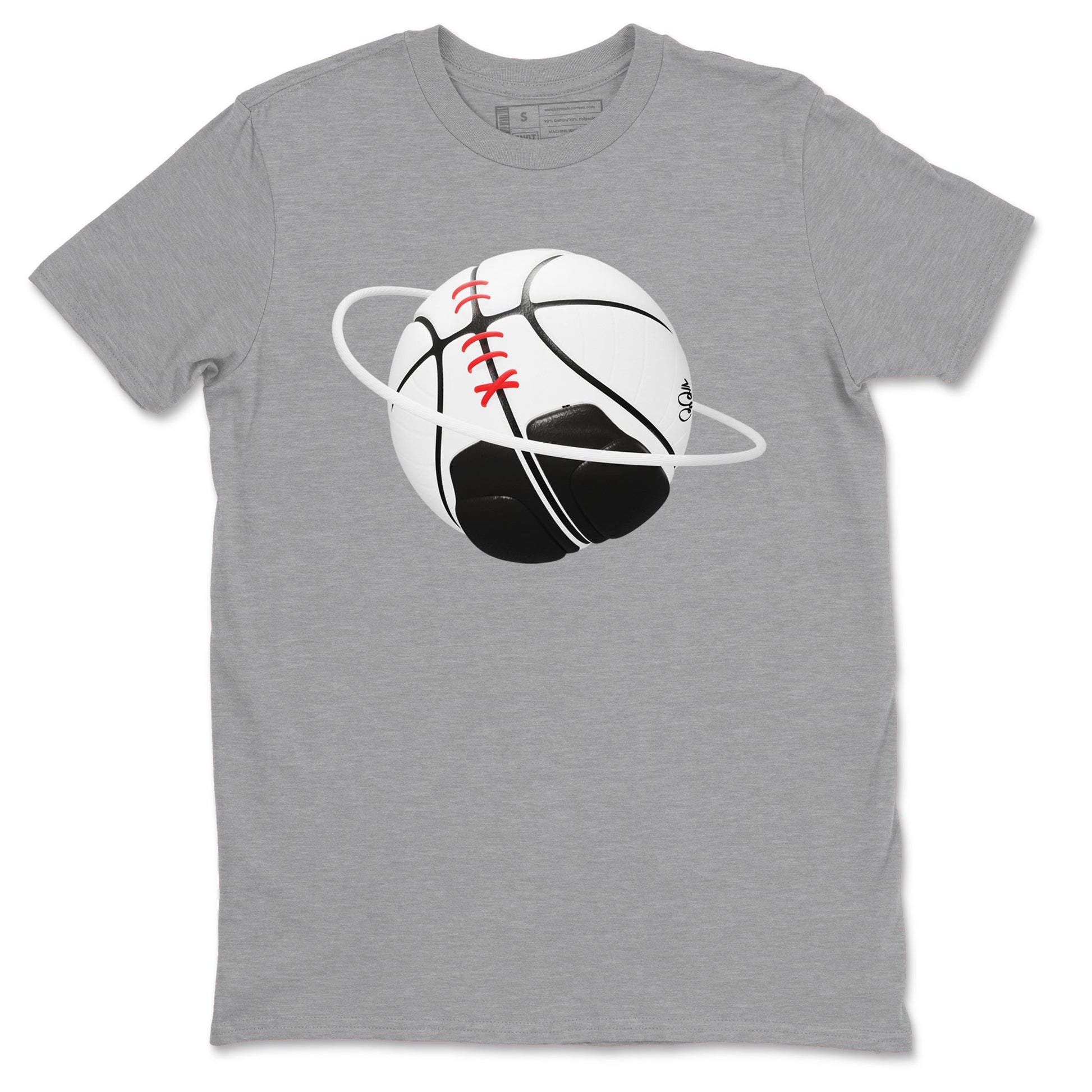12s Taxi Flip shirts to match jordans Basketball Planet sneaker match tees Air Jordan 12 Taxi Flip SNRT Sneaker Tees streetwear brand Heather Grey 2 unisex cotton tee