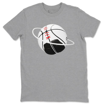 12s Taxi Flip shirts to match jordans Basketball Planet sneaker match tees Air Jordan 12 Taxi Flip SNRT Sneaker Tees streetwear brand Heather Grey 2 unisex cotton tee