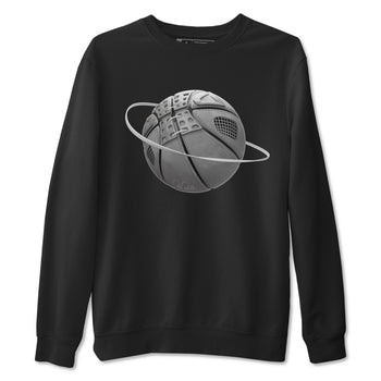 4s Wet Cement shirts to match jordans Basketball Planet sneaker match tees Air Jordan 4 SE Wet Cement SNRT Sneaker Release Tees unisex cotton Black 2 crew neck shirts