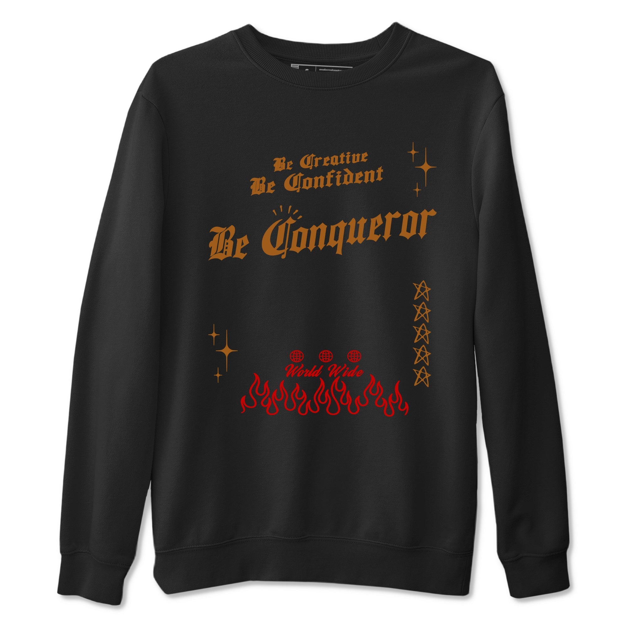 5s Archaeo Brown shirts to match jordans Be Conqueror sneaker match tees Air Jordan 5 Archaeo Brown match shoes to clothes SNRT Sneaker Tees unisex cotton Black 2 shirts