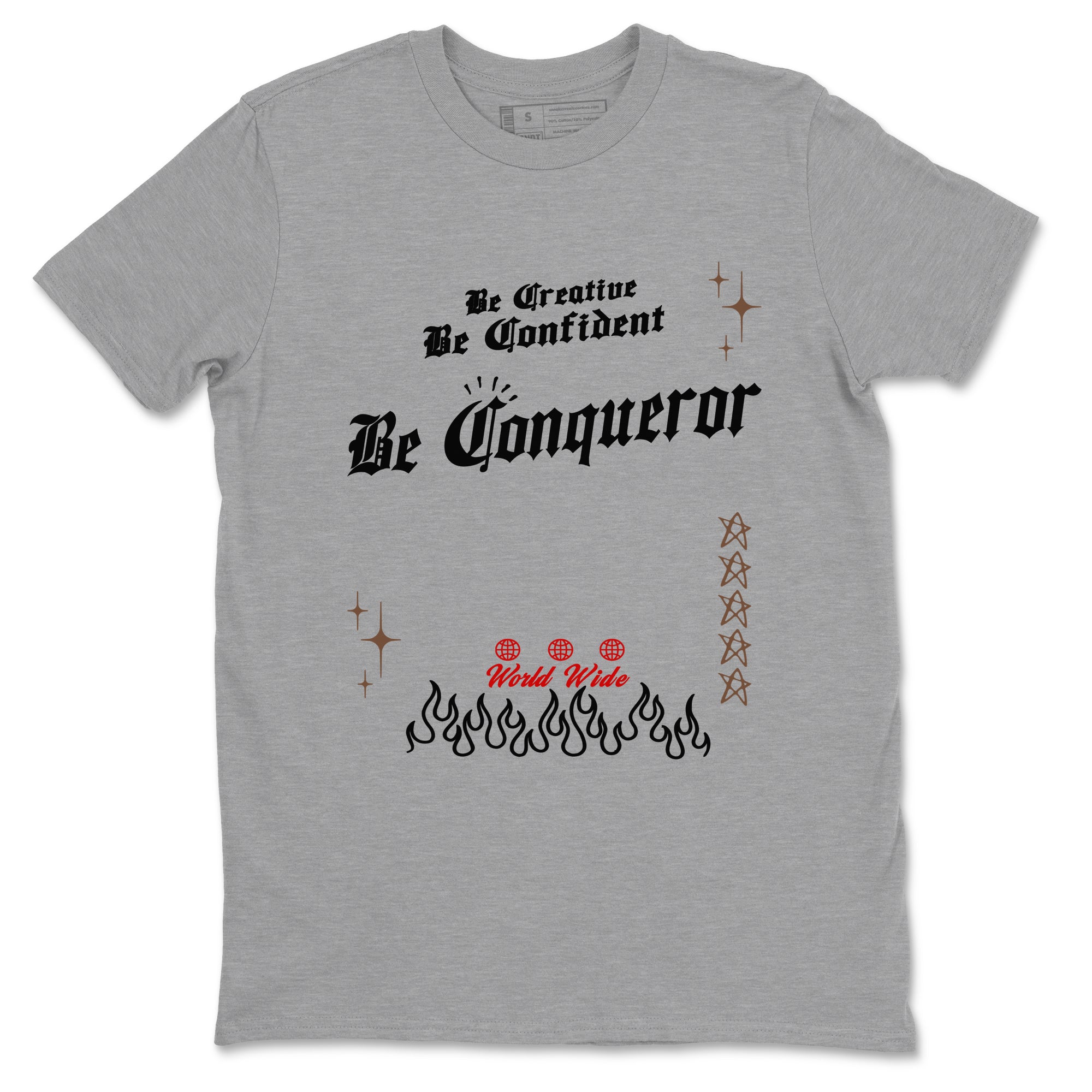 9s Olive shirts to match jordans Be Conqueror sneaker match tees Air Jordan 9 Olive match shoes to clothes SNRT Sneaker Tees unisex cotton Heather Grey 2 shirts