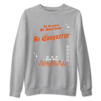 Air Max 1 OG '86 'Summit White and Cosmic Clay shirts to match jordans Be Conqueror sneaker match tees Air Max 1 Cosmic Clay match shoes to clothes SNRT Sneaker Tees unisex cotton Heather Grey 2 shirts