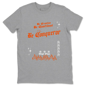 Air Max 1 OG '86 'Summit White and Cosmic Clay shirts to match jordans Be Conqueror sneaker match tees Air Max 1 Cosmic Clay match shoes to clothes SNRT Sneaker Tees unisex cotton Heather Grey 2 shirts