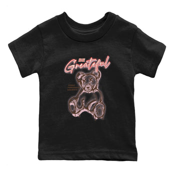 Dunk Cacao Wow And Pink Foam shirts to match jordans Be Grateful sneaker match tees Dunk Cacao Wow And Pink Foam SNRT Sneaker Release Tees Youth Baby Black 2 crew neck shirts
