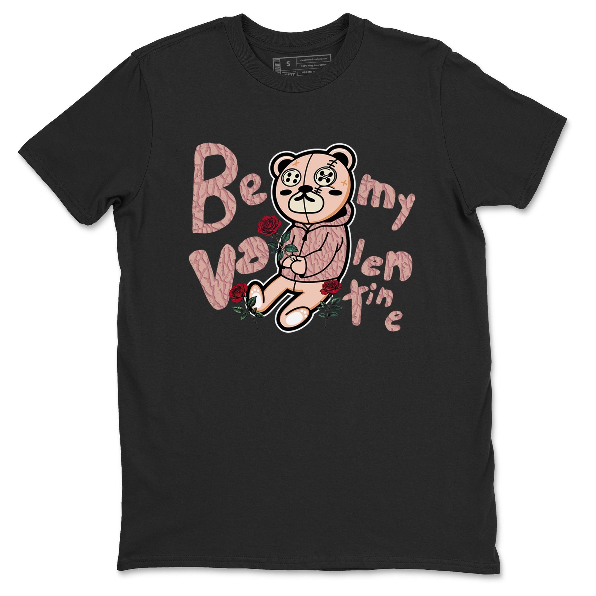 3s Valentines Day shirts to match jordans Be My Valentine best t shirts to wear with jordans Air Jordan 3 Valentines Day match shoes to clothes SNRT Sneaker Tees unisex cotton Black 2 shirts