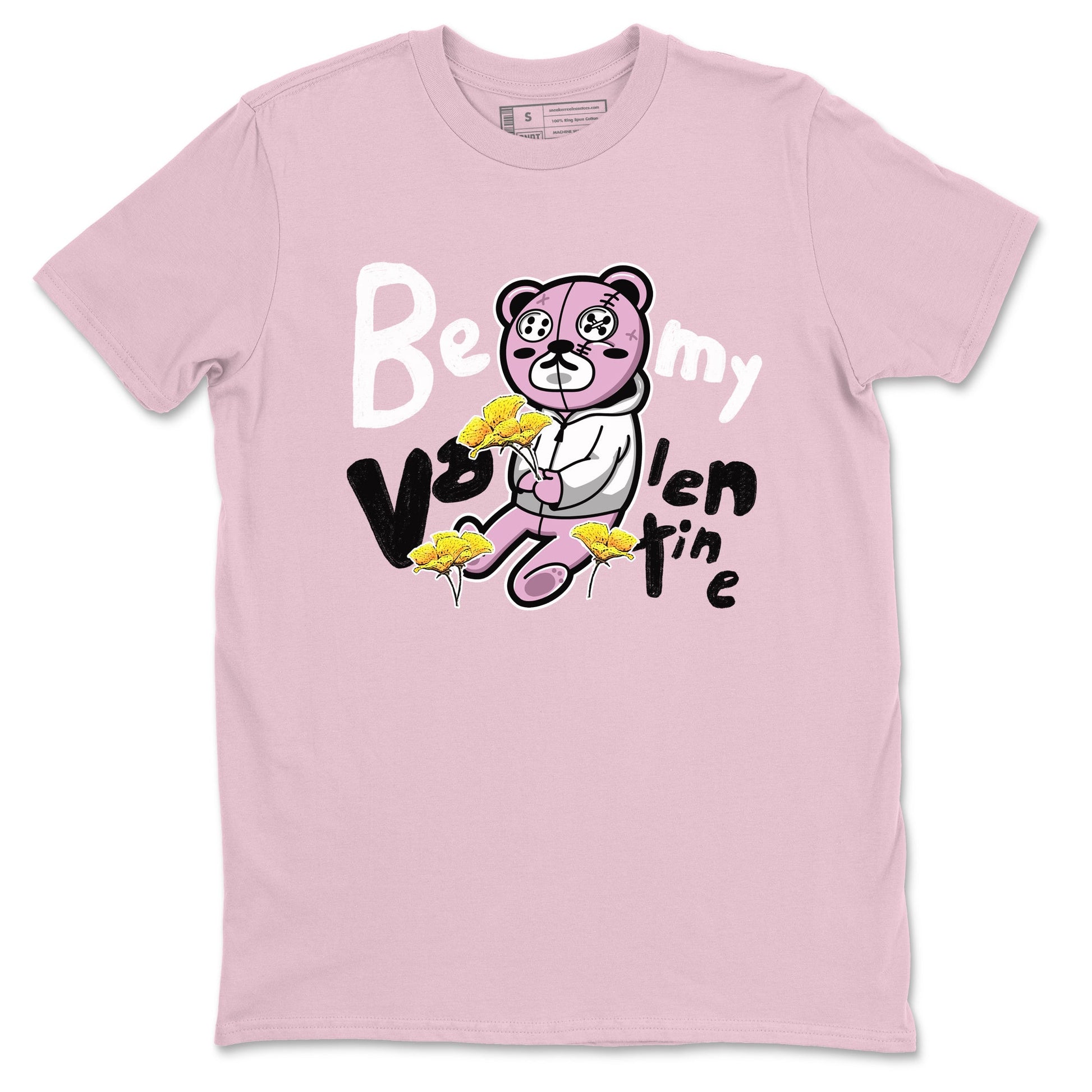 4s Retro Orchid shirts to match jordans Be my Valentine sneaker match tees Air Jordan 4 WMNS Orchid match shoes to clothes SNRT Sneaker Tees unisex cotton Pink 2 shirts