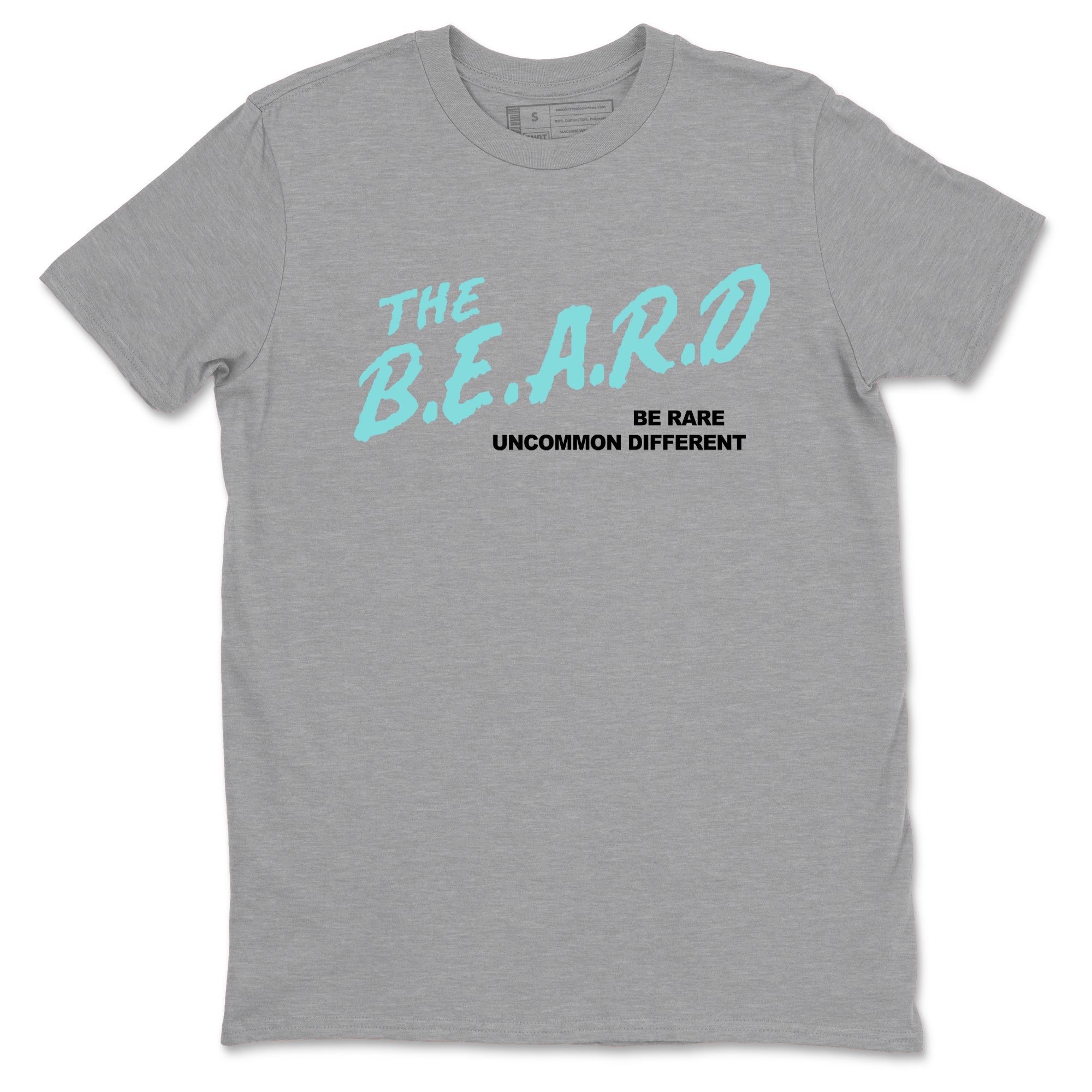 Sneaker Threads – Sneaker Tees To Match Adidas Harden Vol. 9 Uno Chain – Be Rare Uncommon Different Graphic Tee Heather Grey 2. Perfect for Jordan releases 2025 colorways.