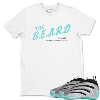 Sneaker Threads – Sneaker Tees To Match Adidas Harden Vol. 9 Uno Chain – Be Rare Uncommon Different Graphic Tee White 1. Perfect for Jordan releases 2025 colorways.