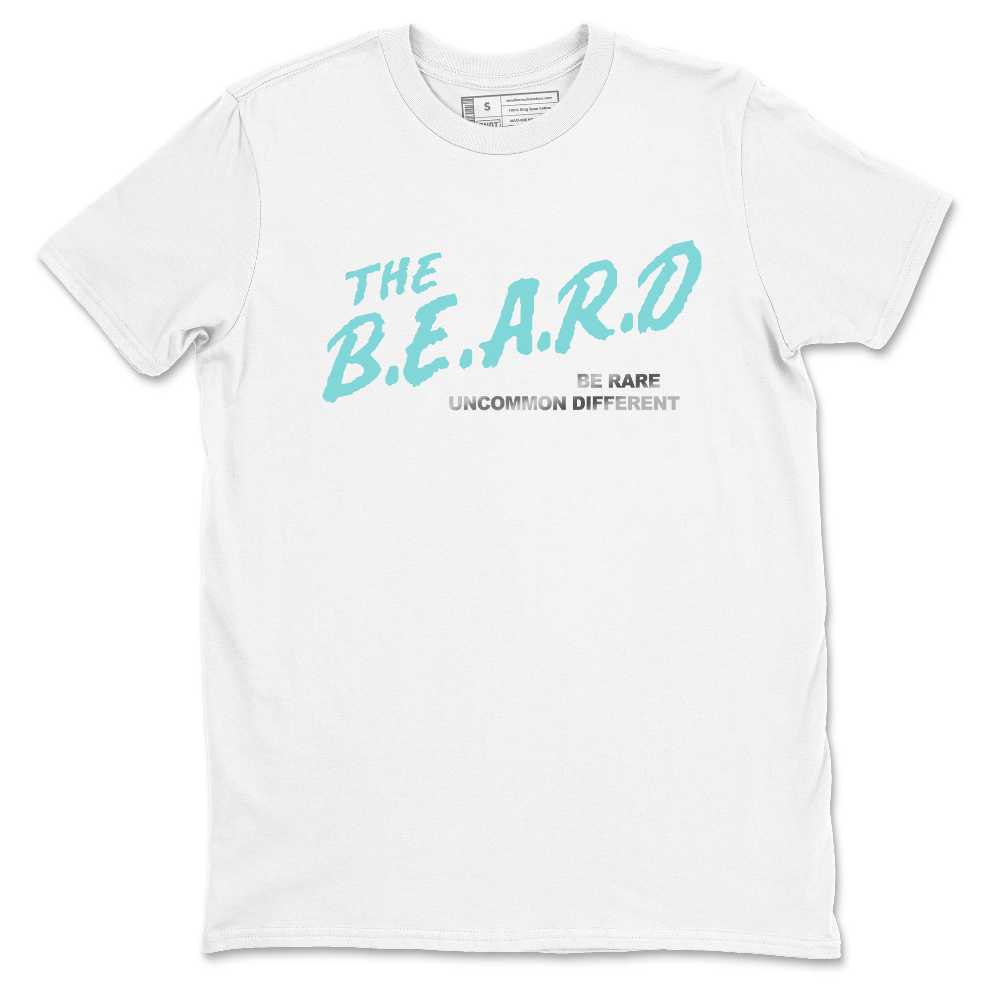 Sneaker Threads – Sneaker Tees To Match Adidas Harden Vol. 9 Uno Chain – Be Rare Uncommon Different Graphic Tee White 2. Perfect for Jordan releases 2025 colorways.
