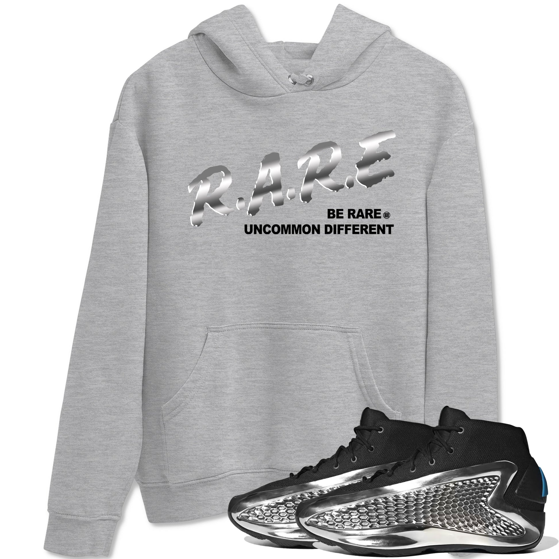 Adidas AE 1 Silver Metallic shirts to match jordans Be Rare Uncommon Different sneaker match tees AE 1 Silver Metallic match shoes to clothes SNRT Sneaker Tees unisex cotton Heather Grey 1 shirts