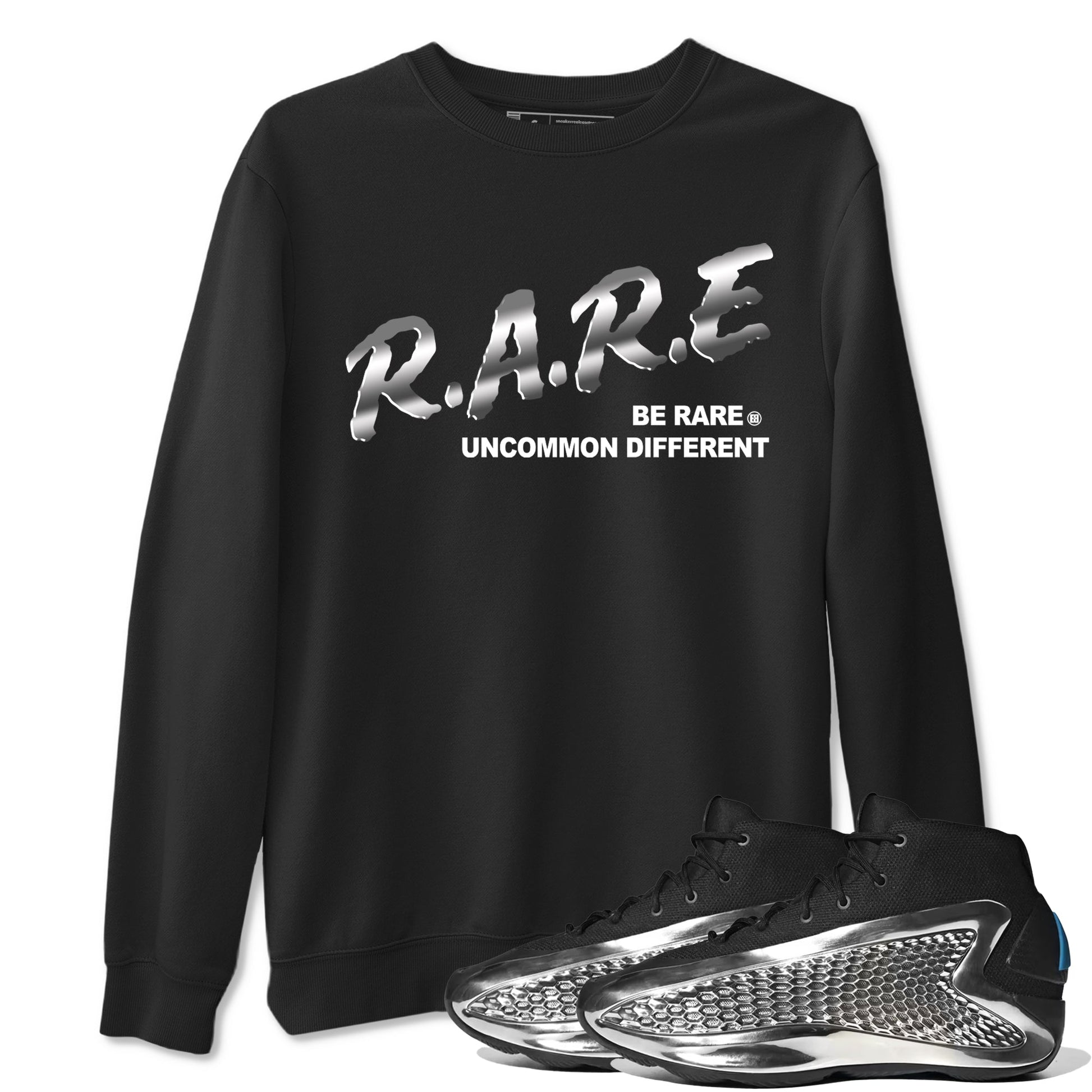 Adidas AE 1 Silver Metallic shirts to match jordans Be Rare Uncommon Different sneaker match tees AE 1 Silver Metallic match shoes to clothes SNRT Sneaker Tees unisex cotton Black 1 shirts