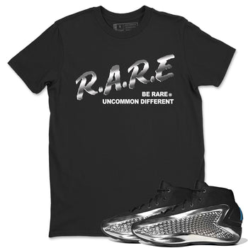 Adidas AE 1 Silver Metallic shirts to match jordans Be Rare Uncommon Different sneaker match tees AE 1 Silver Metallic match shoes to clothes SNRT Sneaker Tees unisex cotton Black 1 shirts
