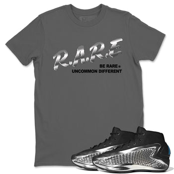 Adidas AE 1 Silver Metallic shirts to match jordans Be Rare Uncommon Different sneaker match tees AE 1 Silver Metallic match shoes to clothes SNRT Sneaker Tees unisex cotton Cool Grey 1 shirts