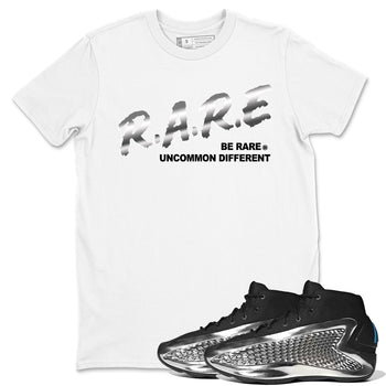 Adidas AE 1 Silver Metallic shirts to match jordans Be Rare Uncommon Different sneaker match tees AE 1 Silver Metallic match shoes to clothes SNRT Sneaker Tees unisex cotton White 1 shirts