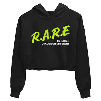 Foams One Black Volt shirts to match jordans Be Rare Uncommon Different sneaker match tees Air Foamposite One Black and Volt match shoes to clothes SNRT Sneaker Tees unisex cotton Black 2 crop tee