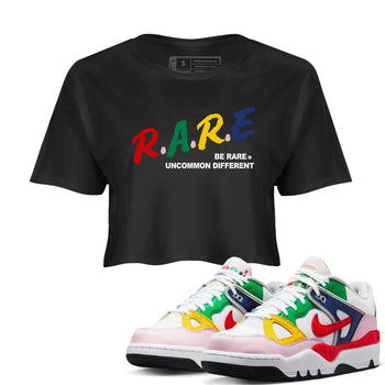 AF 3 Nigo shirtsto match jordans Be Rare Uncommon Different sneaker match tees Air Force 3 Low x Nigo Blue Void and Tour Yellow match shoes to clothes SNRT Sneaker Tees unisex cotton Black 1 crop tee
