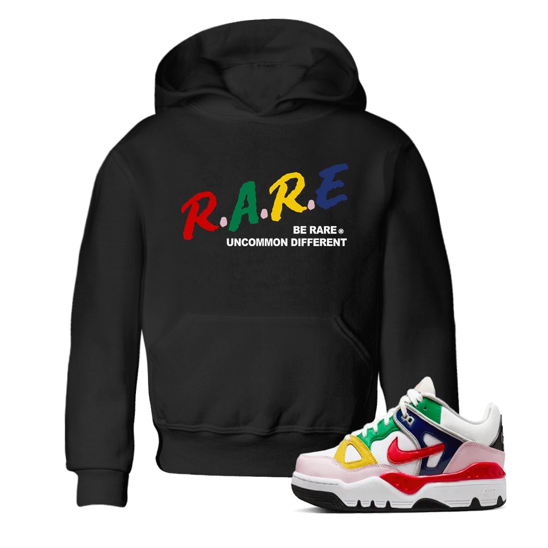 AF 3 Nigo shirtsto match jordans Be Rare Uncommon Different sneaker match tees Air Force 3 Low x Nigo Blue Void and Tour Yellow match shoes to clothes SNRT Sneaker Tees Youth Baby Black 1 tee
