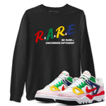 AF 3 Nigo shirtsto match jordans Be Rare Uncommon Different sneaker match tees Air Force 3 Low x Nigo Blue Void and Tour Yellow match shoes to clothes SNRT Sneaker Tees unisex cotton Black 1 shirts