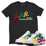 AF 3 Nigo shirtsto match jordans Be Rare Uncommon Different sneaker match tees Air Force 3 Low x Nigo Blue Void and Tour Yellow match shoes to clothes SNRT Sneaker Tees unisex cotton Black 1 shirts