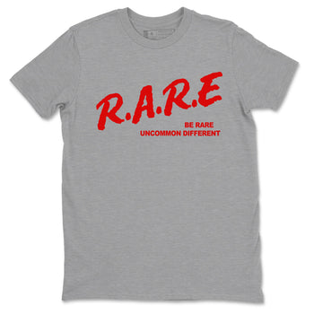 1s Black Toe Reimagined shirts to match jordans Be Rare Uncommon Different sneaker match tees Air Jordan 1 Black Toe Reimagined match shoes to clothes SNRT Sneaker Tees unisex cotton Heather Grey 2 shirts