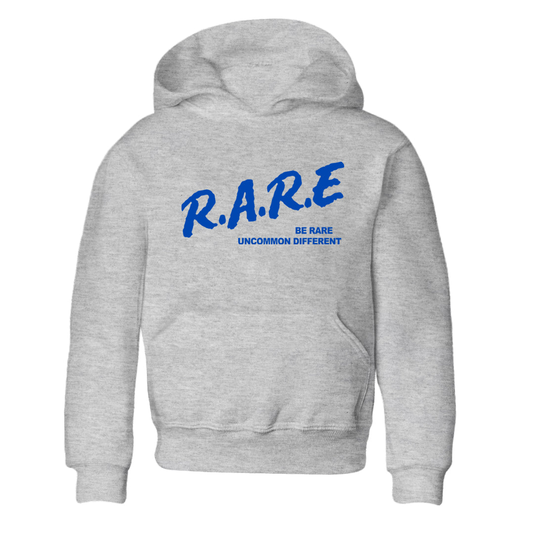 1s Game Royal shirts to match jordans Be Rare Uncommon Different sneaker match tees Air Jordan 1 Game Royal match shoes to clothes SNRT Sneaker Tees Youth Baby Heather Grey 2 tee