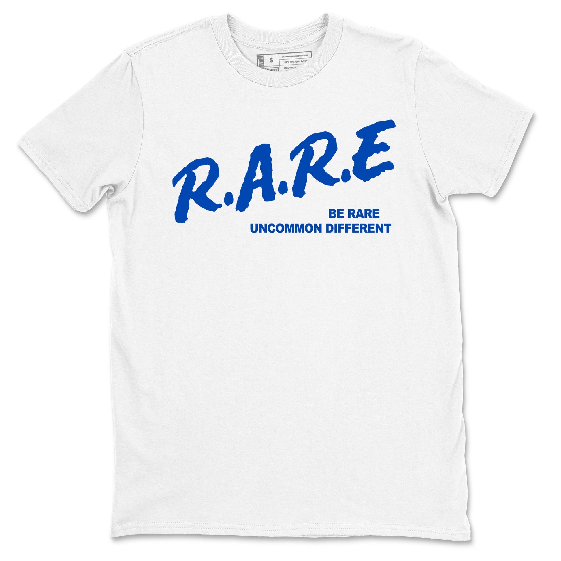 1s Game Royal shirts to match jordans Be Rare Uncommon Different sneaker match tees Air Jordan 1 Game Royal match shoes to clothes SNRT Sneaker Tees unisex cotton White 2 shirts