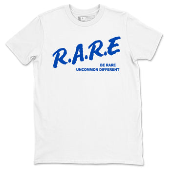 1s Game Royal shirts to match jordans Be Rare Uncommon Different sneaker match tees Air Jordan 1 Game Royal match shoes to clothes SNRT Sneaker Tees unisex cotton White 2 shirts