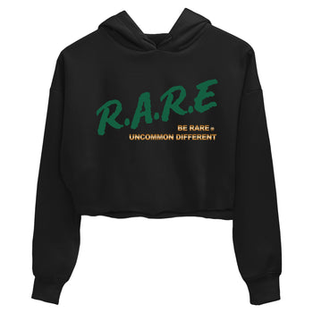 Sneaker Threads – Sneaker Tees To Match Air Jordan 1 Pro Green – Be Rare Uncommon Different Crop Tee Black 2. Perfect for Jordan releases 2025 colorways.