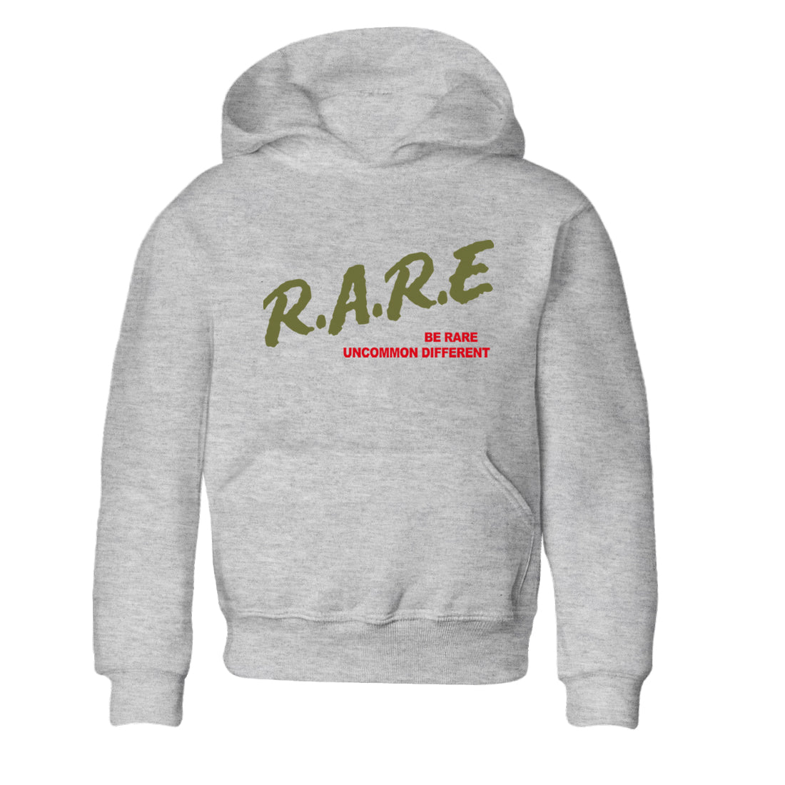 1s Travis Scott Medium Olive shirts to match jordans Be Rare Uncommon Different sneaker match tees Air Jordan 1 Travis Scott Medium Olive match shoes to clothes SNRT Sneaker Tees Youth Baby Heather Grey 2 tee