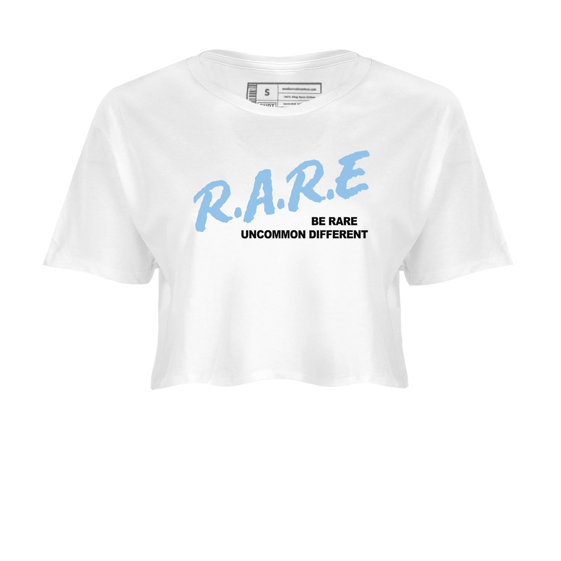11s Legend Blue shirts to match jordans Be Rare Uncommon Different sneaker match tees Air Jordan 11 Legend Blue match shoes to clothes SNRT Sneaker Tees unisex cotton White 2 crop tee
