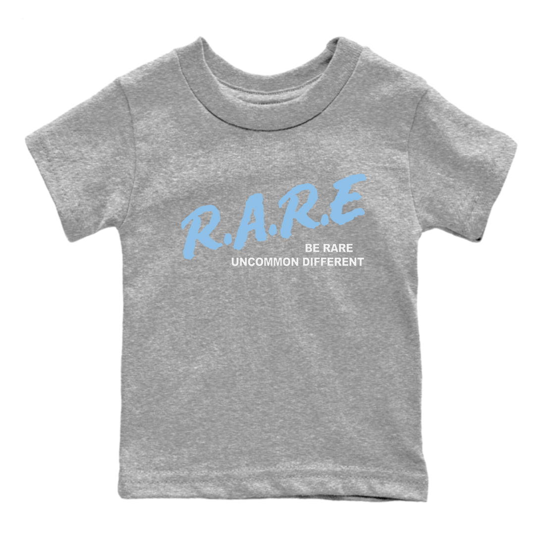 11s Legend Blue shirts to match jordans Be Rare Uncommon Different sneaker match tees Air Jordan 11 Legend Blue match shoes to clothes SNRT Sneaker Tees Youth Baby Heather Grey 2 tee