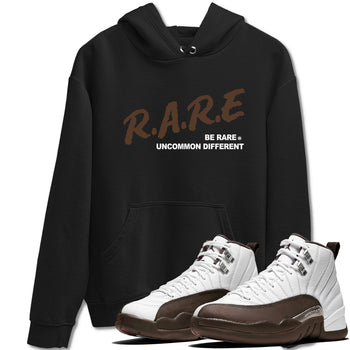 12s Baroque Brown shirts to match jordans Be Rare Uncommon Different sneaker match tees Air Jordan 12 Baroque Brown match shoes to clothes SNRT Sneaker Tees unisex cotton Black 1 shirts