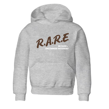 12s Baroque Brown shirts to match jordans Be Rare Uncommon Different sneaker match tees Air Jordan 12 Baroque Brown match shoes to clothes SNRT Sneaker Tees Youth Baby Heather Grey 2 tee