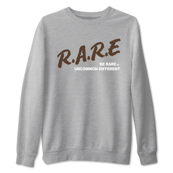 12s Baroque Brown shirts to match jordans Be Rare Uncommon Different sneaker match tees Air Jordan 12 Baroque Brown match shoes to clothes SNRT Sneaker Tees unisex cotton Heather Grey 2 shirts