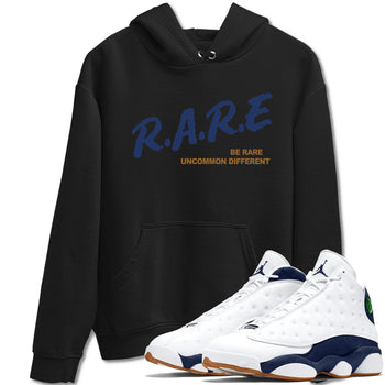 13s Midnight Navy shirts to match jordans Be Rare Uncommon Different sneaker match tees Air Jordan 13 Midnight Navy match shoes to clothes SNRT Sneaker Tees unisex cotton Black 1 shirts