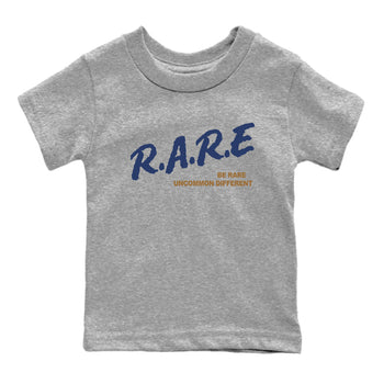 13s Midnight Navy shirts to match jordans Be Rare Uncommon Different sneaker match tees Air Jordan 13 Midnight Navy match shoes to clothes SNRT Sneaker Tees Youth Baby Heather Grey 2 tee