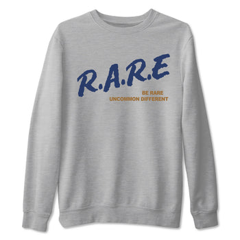13s Midnight Navy shirts to match jordans Be Rare Uncommon Different sneaker match tees Air Jordan 13 Midnight Navy match shoes to clothes SNRT Sneaker Tees unisex cotton Heather Grey 2 shirts