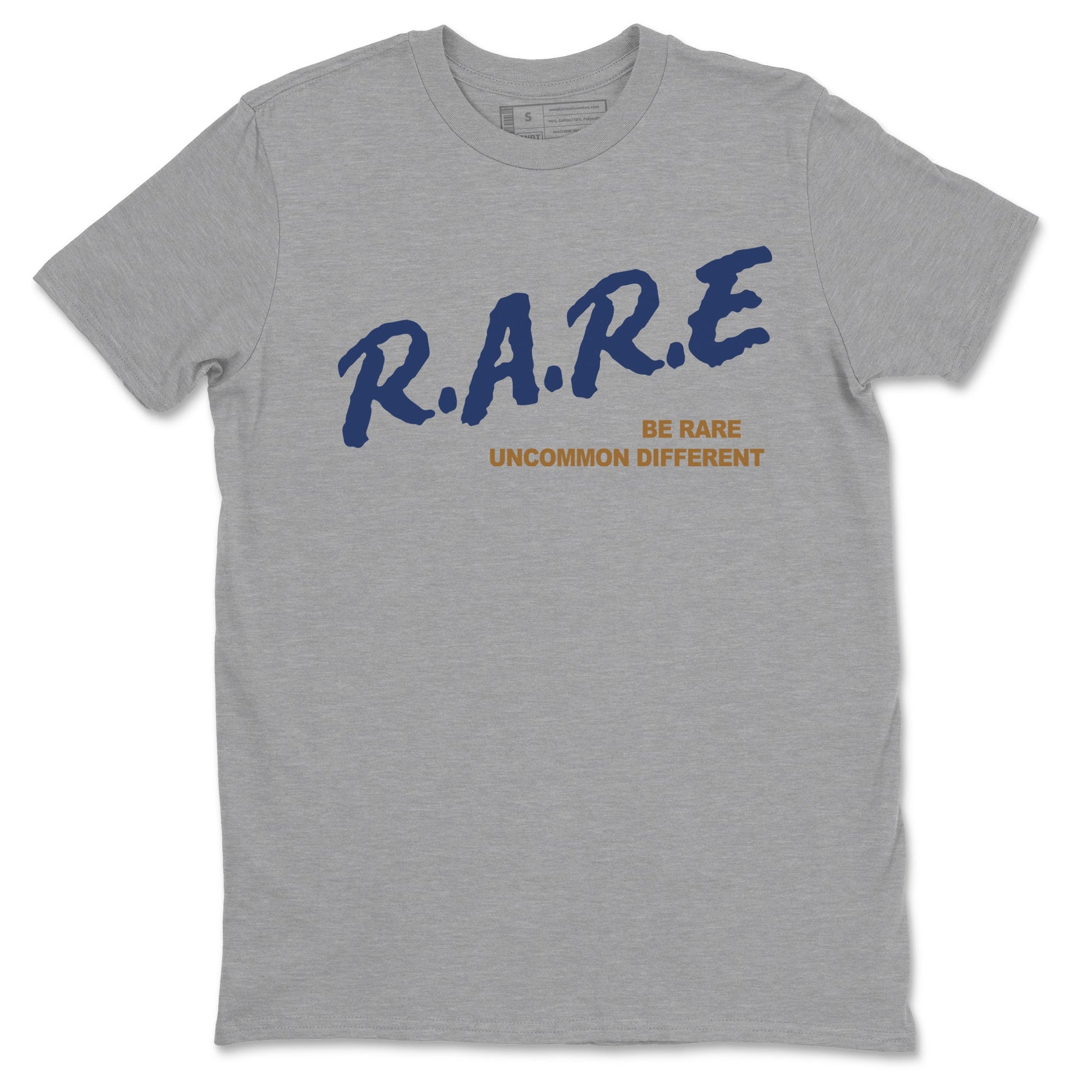 13s Midnight Navy shirts to match jordans Be Rare Uncommon Different sneaker match tees Air Jordan 13 Midnight Navy match shoes to clothes SNRT Sneaker Tees unisex cotton Heather Grey 2 shirts
