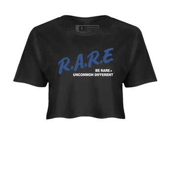 A Ma Maniere Air Jordan 3 Diffused Blue shirts to match jordans Be Rare Uncommon Different graphic tee Jordan 3 For The Love best t-shirts to wear with jordans SNRT Sneaker Tees unisex cotton Black 2 crop tee
