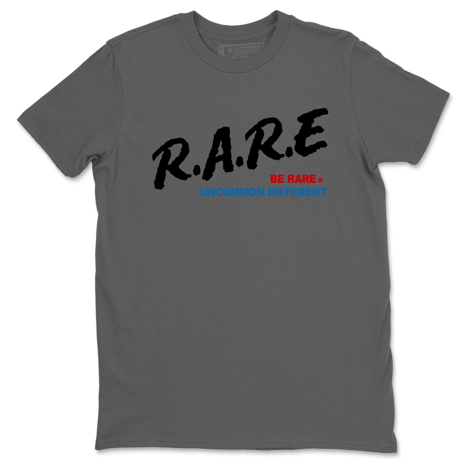 Be Rare Uncommon Different sneaker match t-shirt styled to complete your fit with the Air Jordan 3 Rare Air sneakers, shown in Cool Grey 2.