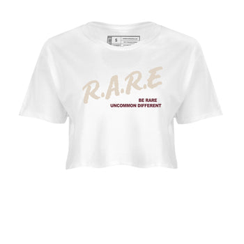 4s A Ma Maniere x Fossil Stone shirts to match jordans Be Rare Uncommon Different sneaker match tees 4s A Ma Maniere x Fossil Stone match shoes to clothes SNRT Sneaker Tees unisex cotton White 2 crop tee