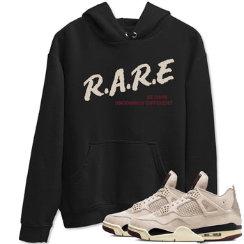 4s A Ma Maniere x Fossil Stone shirts to match jordans Be Rare Uncommon Different sneaker match tees 4s A Ma Maniere x Fossil Stone match shoes to clothes SNRT Sneaker Tees unisex cotton Black 1 shirts