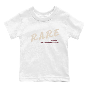 4s A Ma Maniere x Fossil Stone shirts to match jordans Be Rare Uncommon Different sneaker match tees 4s A Ma Maniere x Fossil Stone match shoes to clothes SNRT Sneaker Tees Youth Baby White 2 tee