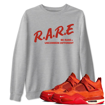 4s Brick By Brick best t shirts to wear with jordans Be Rare Uncommon Different sneaker match tees Nigel Sylvester x Air Jordan 4 Brick by Brick match shoes to clothes SNRT Sneaker Tees unisex cotton Heather Grey 1 shirts