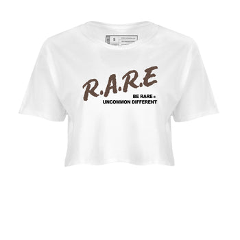 Sneaker match tees – Streetwear Graphic Tees Air Jordan 4 Cave Stone Sneakers – Be Rare Uncommon Different Graphic Crop T-Shirt White 2
