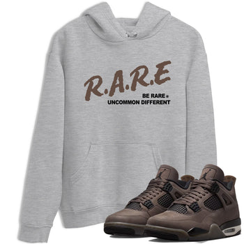 Sneaker match tees – Streetwear Graphic Tees Air Jordan 4 Cave Stone Sneakers – Be Rare Uncommon Different Graphic Tee Heather Grey 1