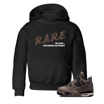 Sneaker match tees – Streetwear Graphic Tees Air Jordan 4 Cave Stone Sneakers – Be Rare Uncommon Different Kids Craphic T-Shirt Black 1